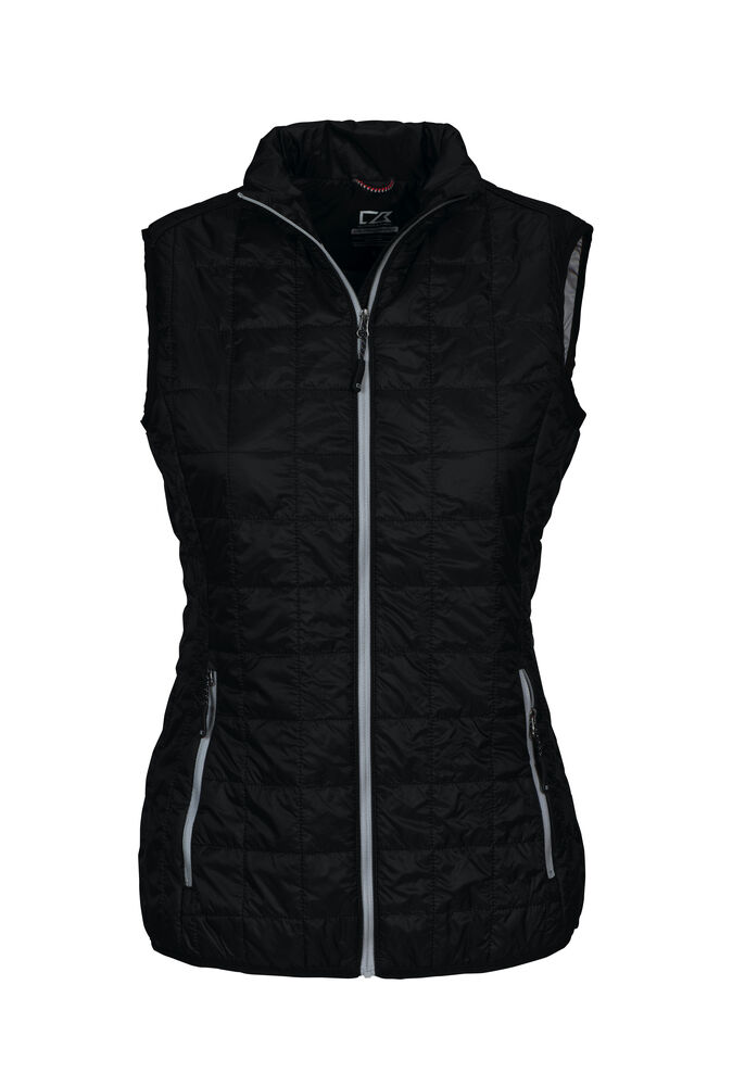Cutter & Buck - Rainier Vest Dames - Zwart