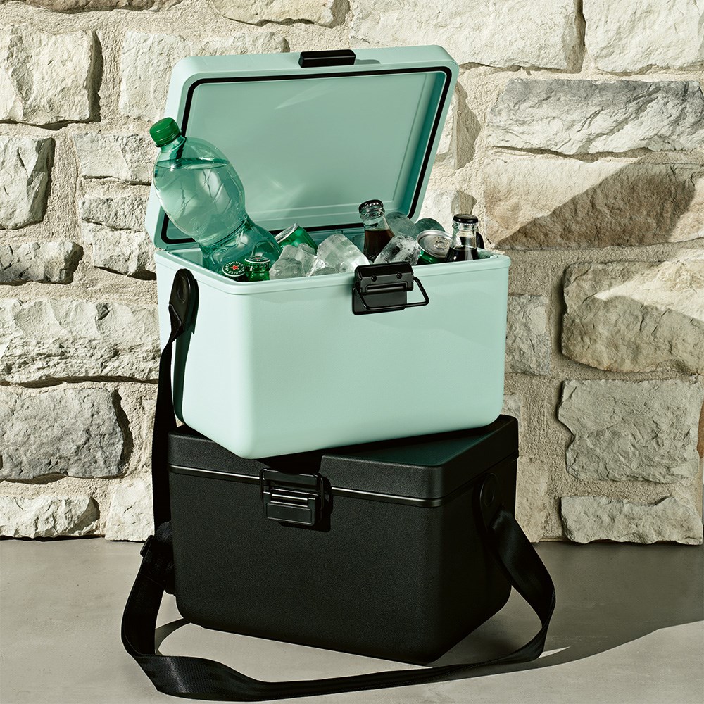 Bangkok 12L Koeler Gerecycled PP - Pastel groen
