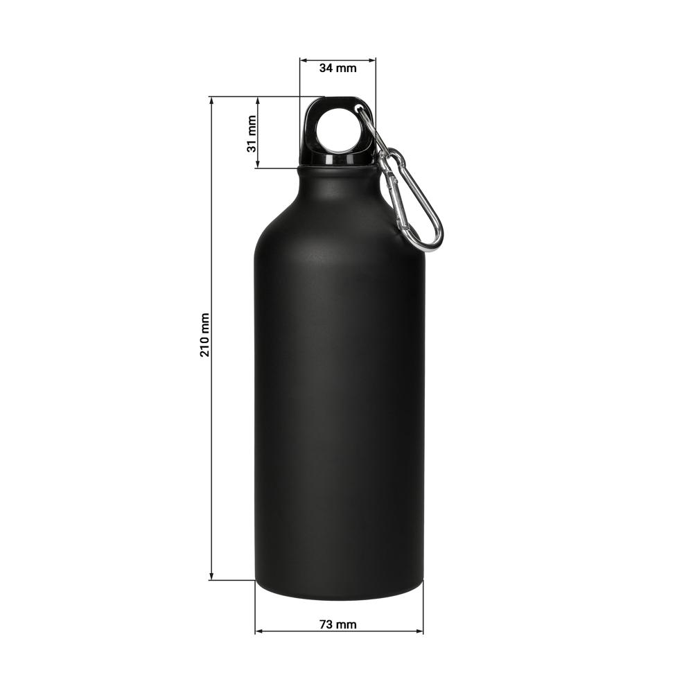Aluminiumfles "Sporty" 0,6 l mat