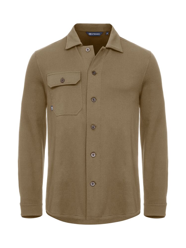 Cutter & Buck - Advantage Leisure Shirt Heren - Khaki