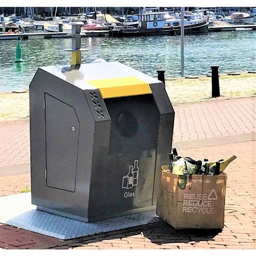 Afvalscheidings tas super groot 35x35x35cm