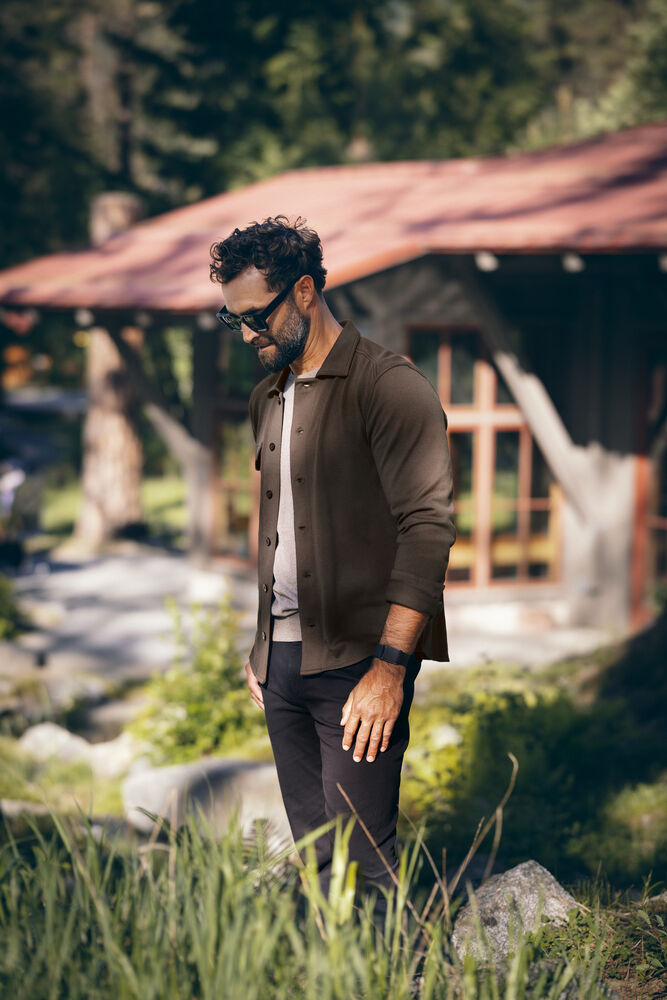 Cutter & Buck - Advantage Leisure Shirt Heren Grijs Mélange XL