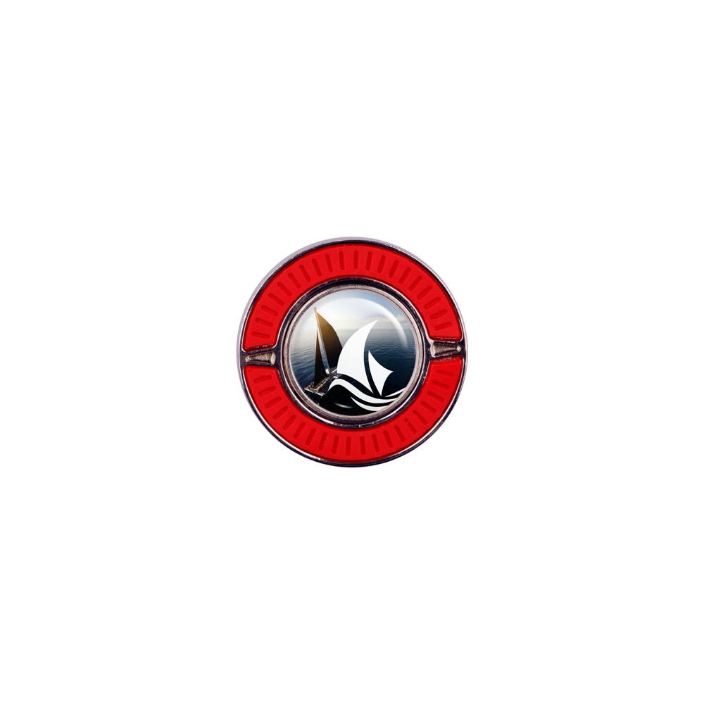 Ball marker holder Atomic - Rood