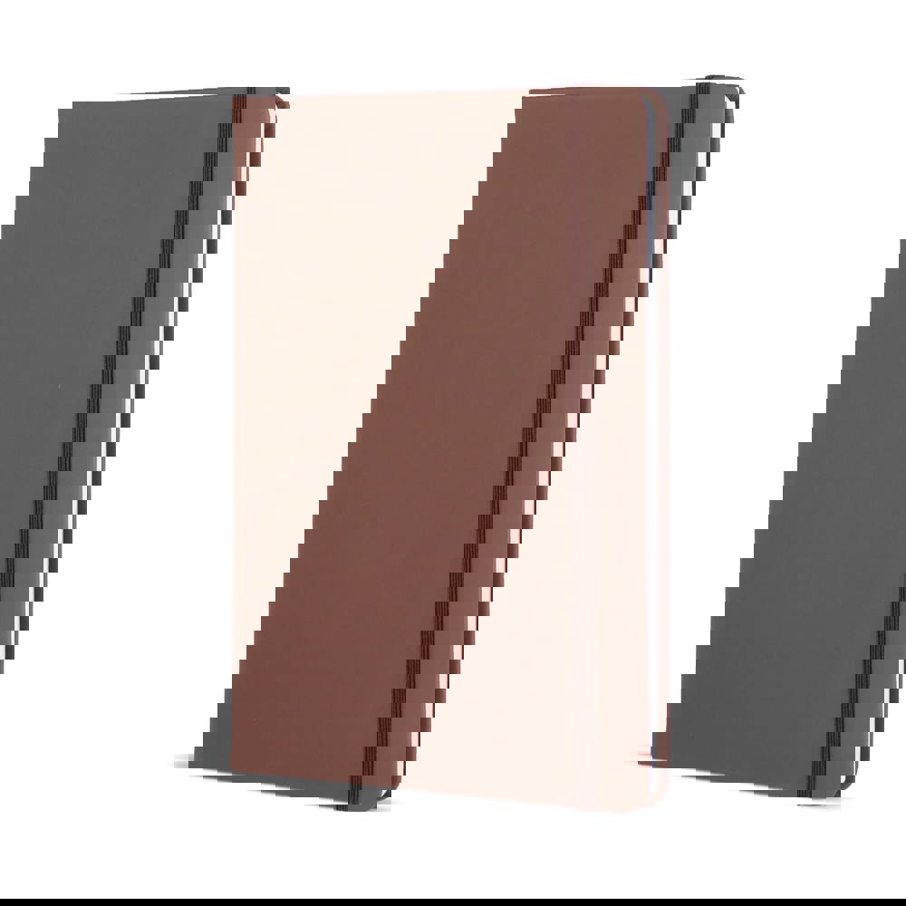 A5-notitieboek van PU - donker bruin