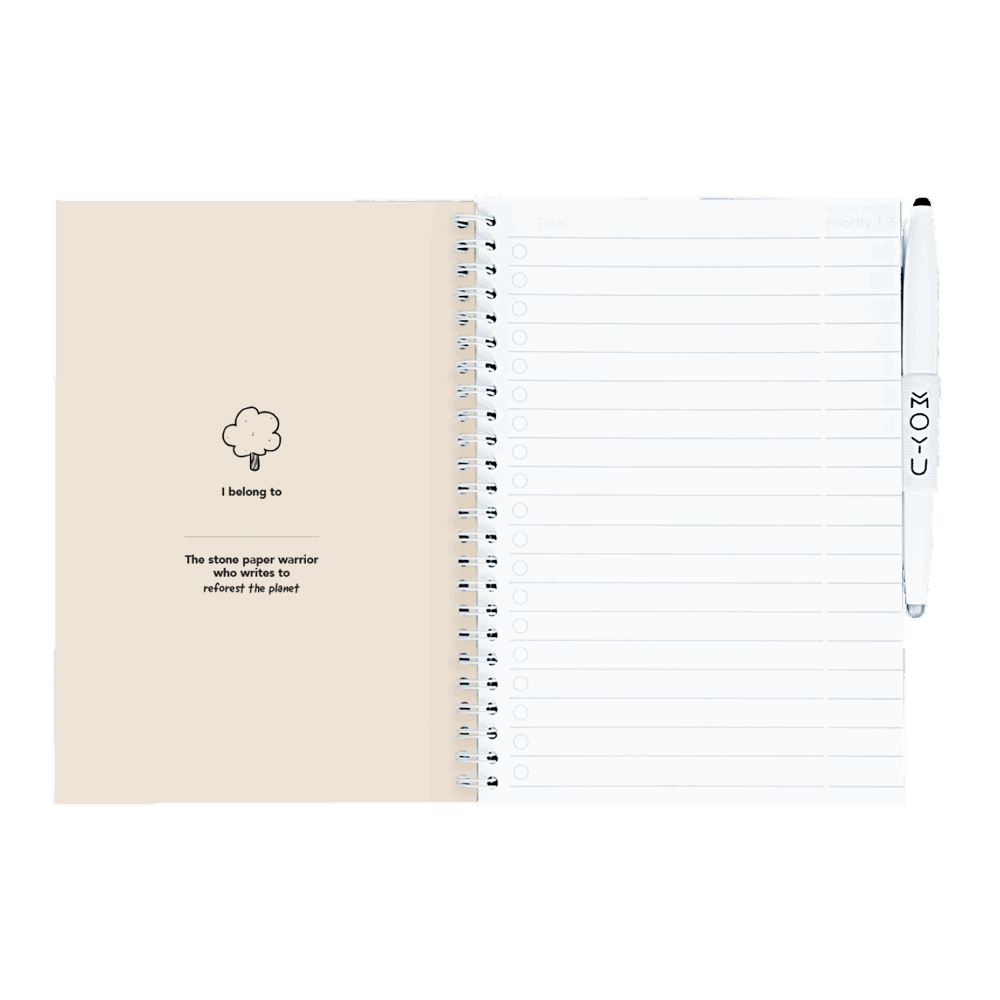 A5 notitieboek herschrijfbaar Premium hardcover
