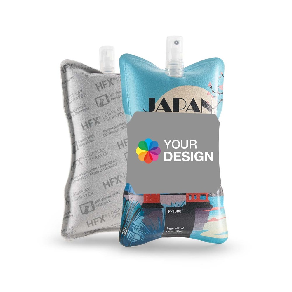 HFX®-DisplaySprayer met individuele papieren banderol, all-inclusive-pakket