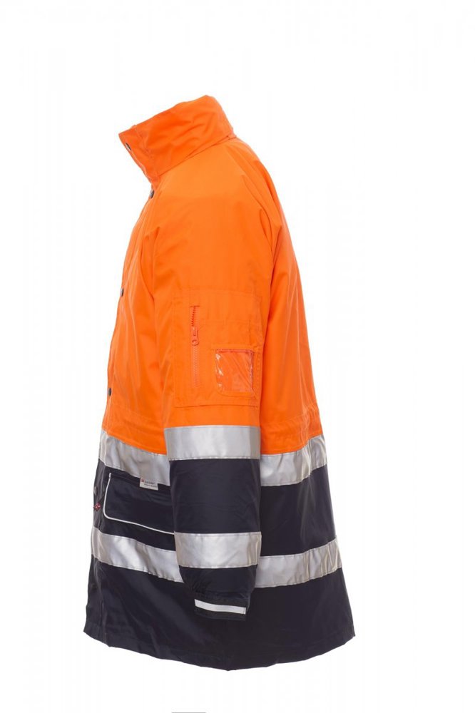 Security fluorescent orange/navy blue S