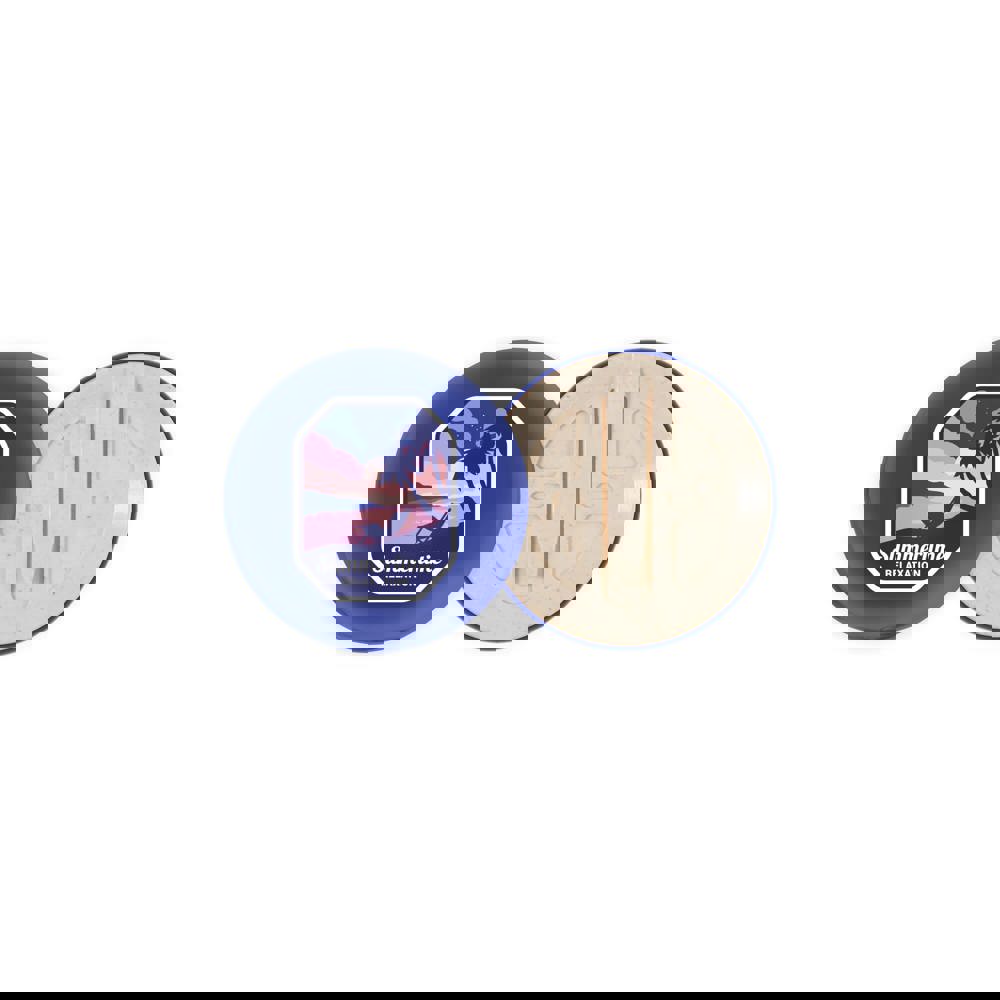 Bio-button 56mm met clip