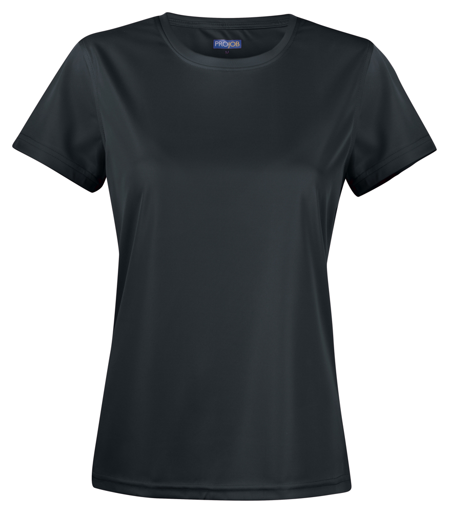 2031 DAMES T-SHIRT POLYESTER - Zwart