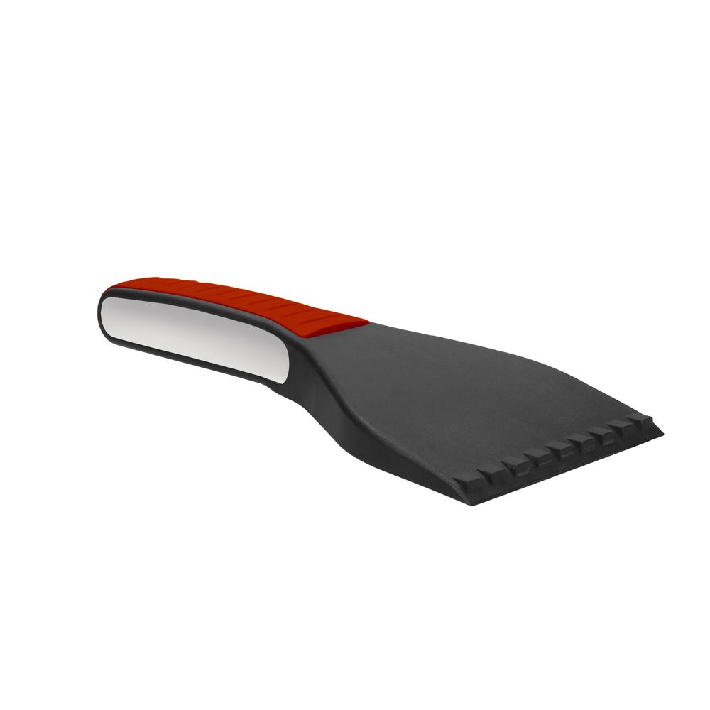 Eiskrabber "TopGrip - Digital Vision" - parelgrijs/standaard rood