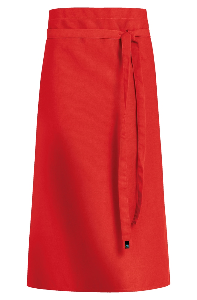 Bistroschort 100x70 cm - 50 rood