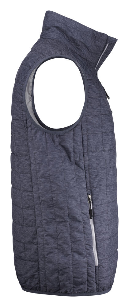 Cutter & Buck - Rainier Vest Heren Antraciet Navy Mélange 3XL