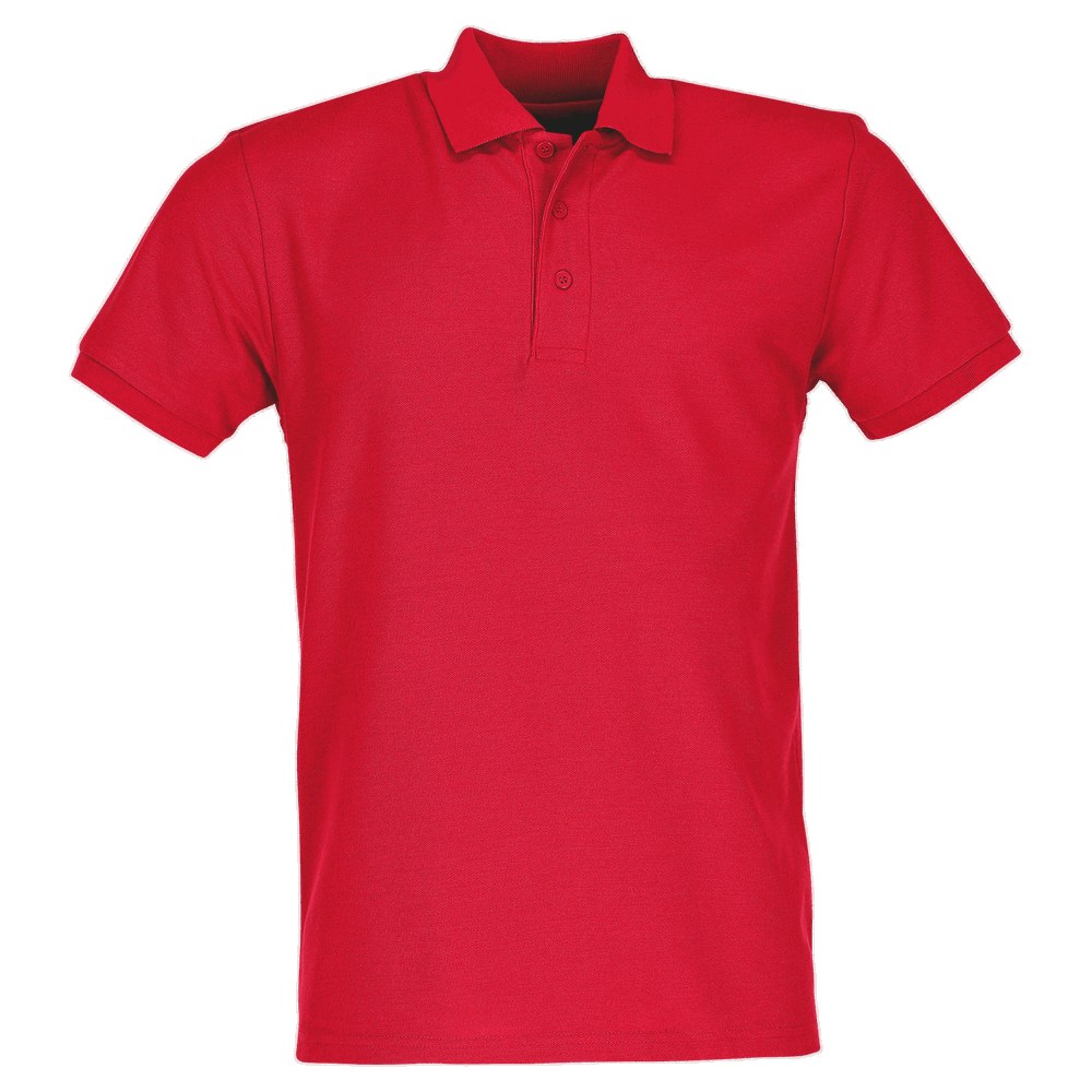 632040 - 65/35 zware polo - Rood
