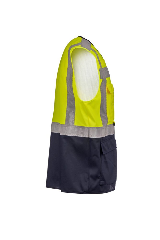Extrovert fluorescent yellow/navy blue XS