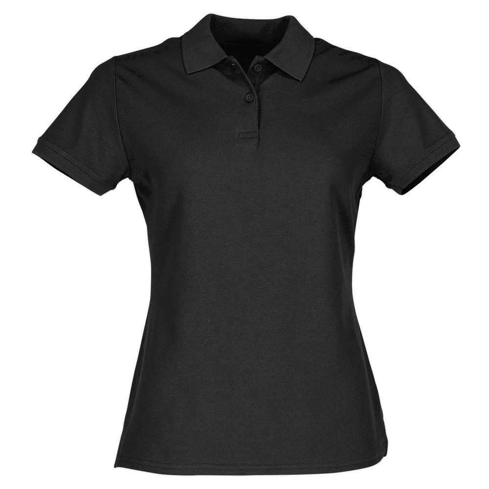 630300 - Dames premium polo - Zwart