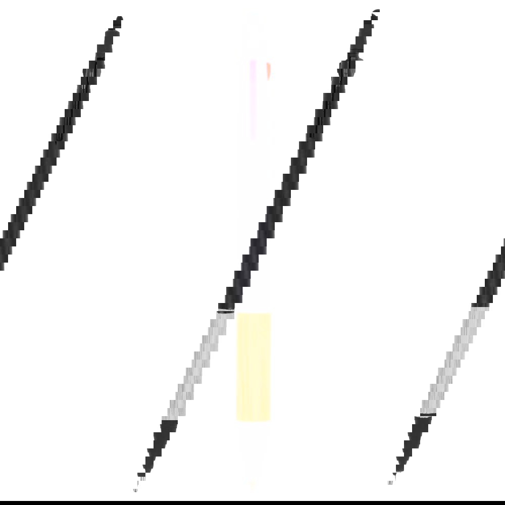 3-kleuren pen met bamboe grip