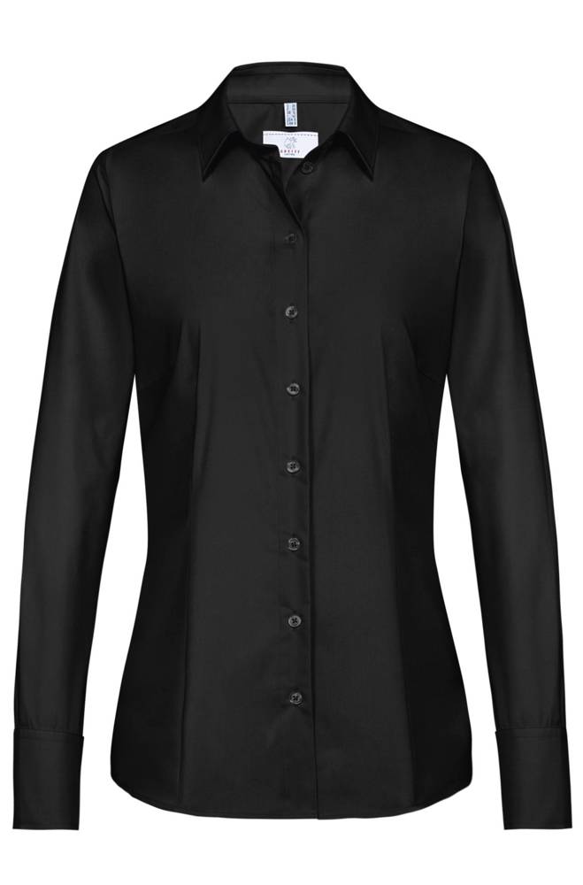 D blouse 1/1 RF Basic - 10 zwart
