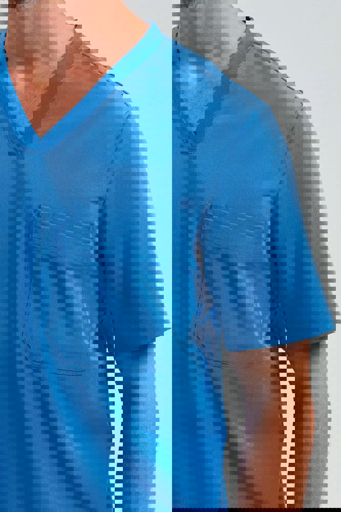 NN200 - Stretch tuniek met korte mouwen voor heren