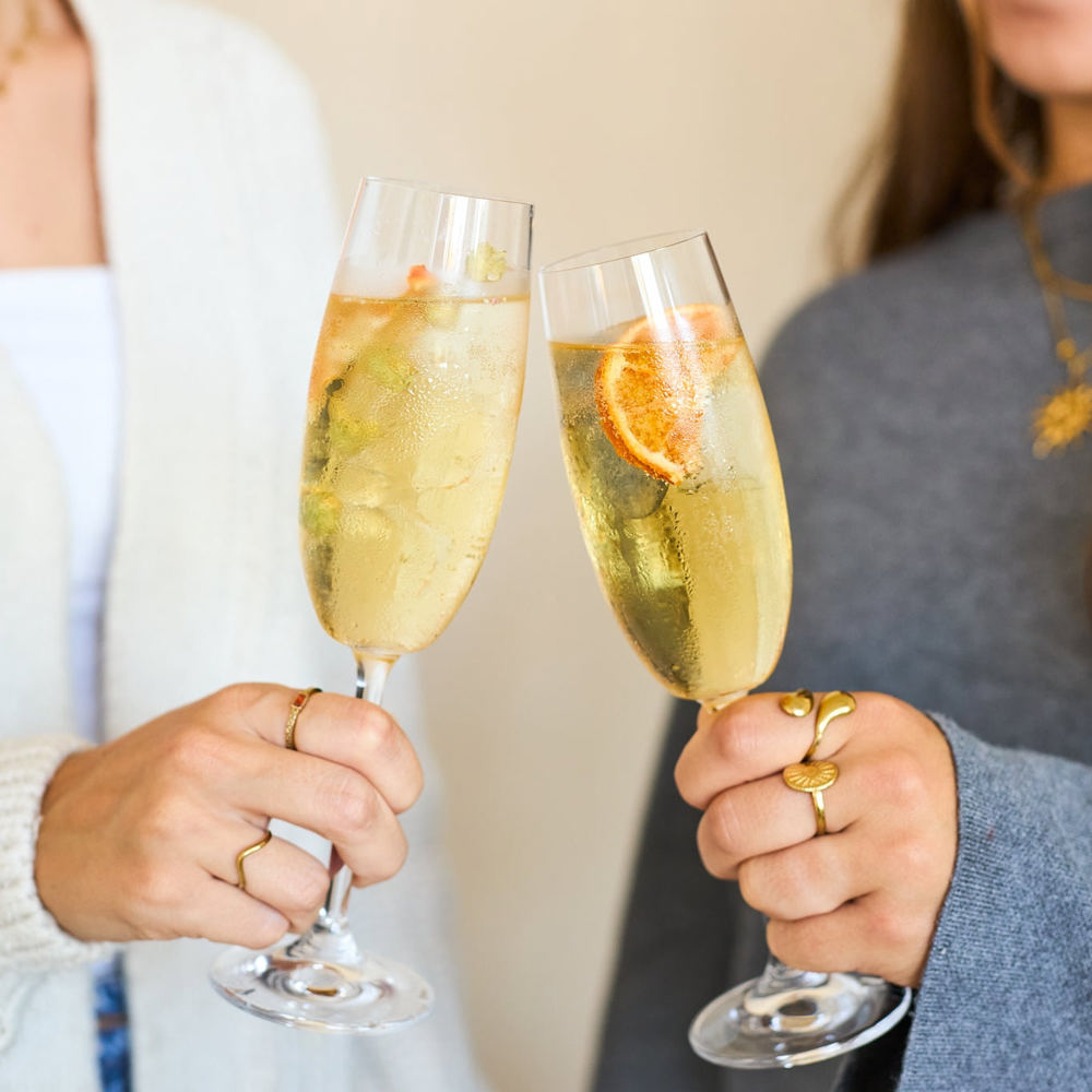 Botanic Spritz Mocktail | Orange Yarrah Elderflower | Alcoholvrij