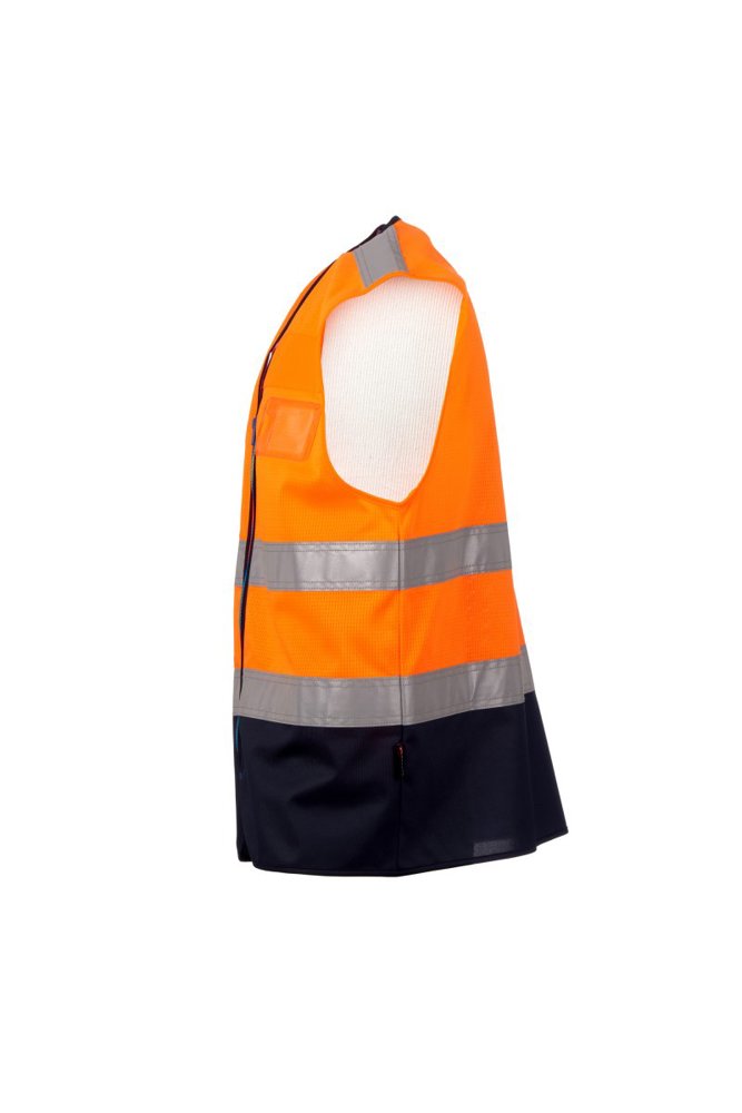 Ack Mesh fluorescent orange/navy blue XXL