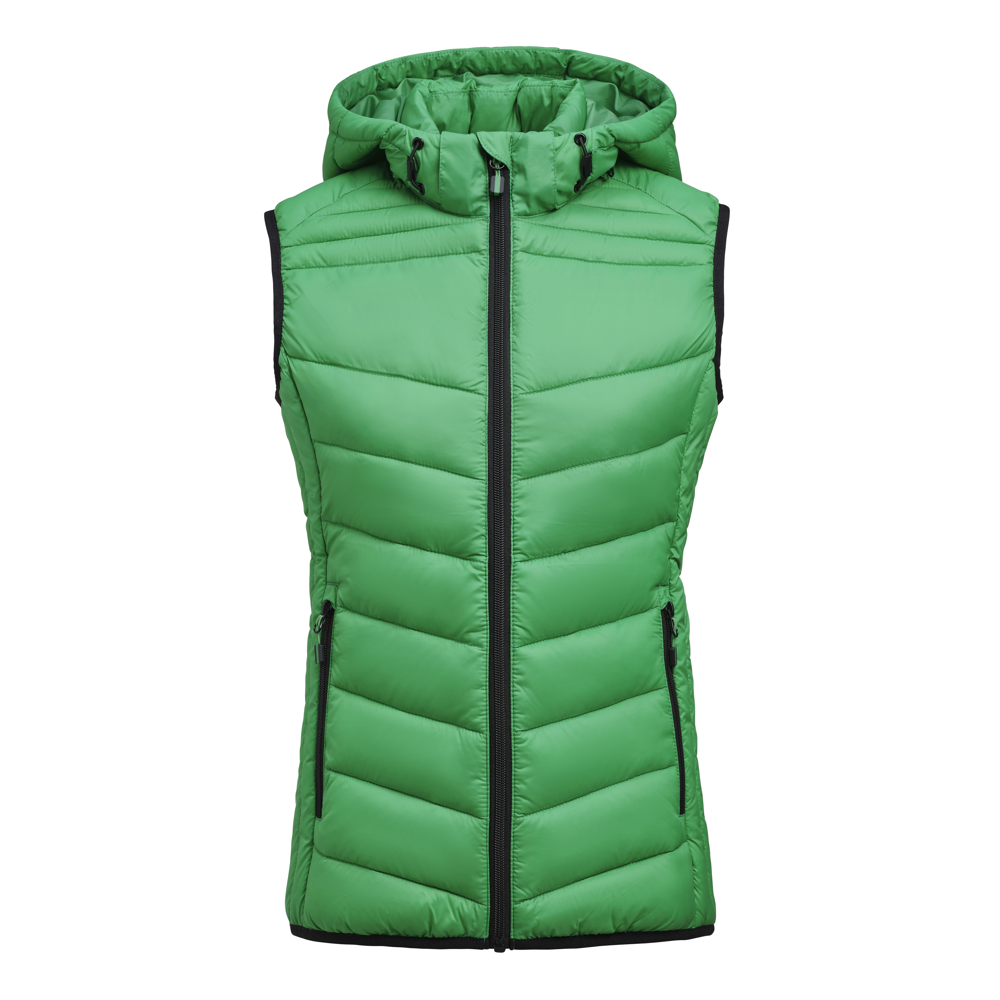 Base  Bodywarmer Dames - Frisgroen