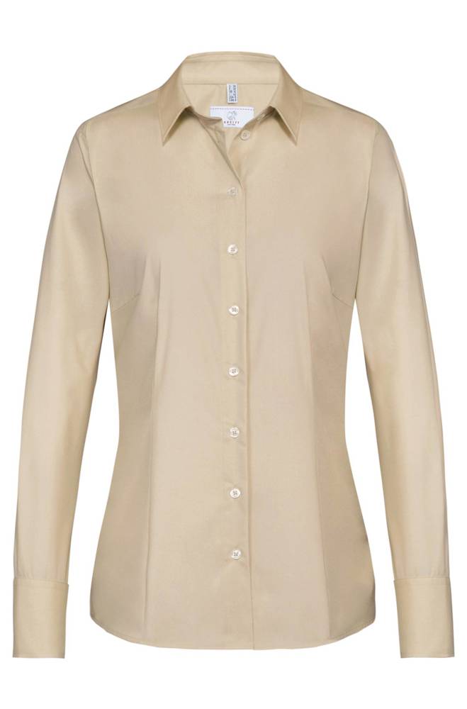 D blouse 1/1 RF Basic - 37 beige
