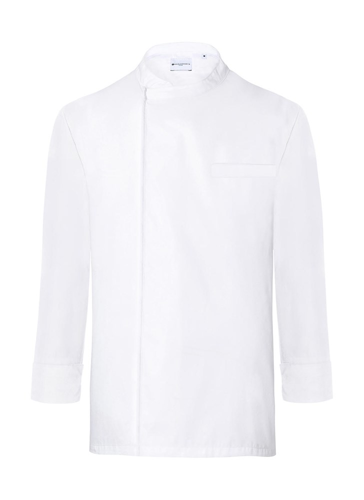 Chef's Shirt Basic Long Sleeve - White