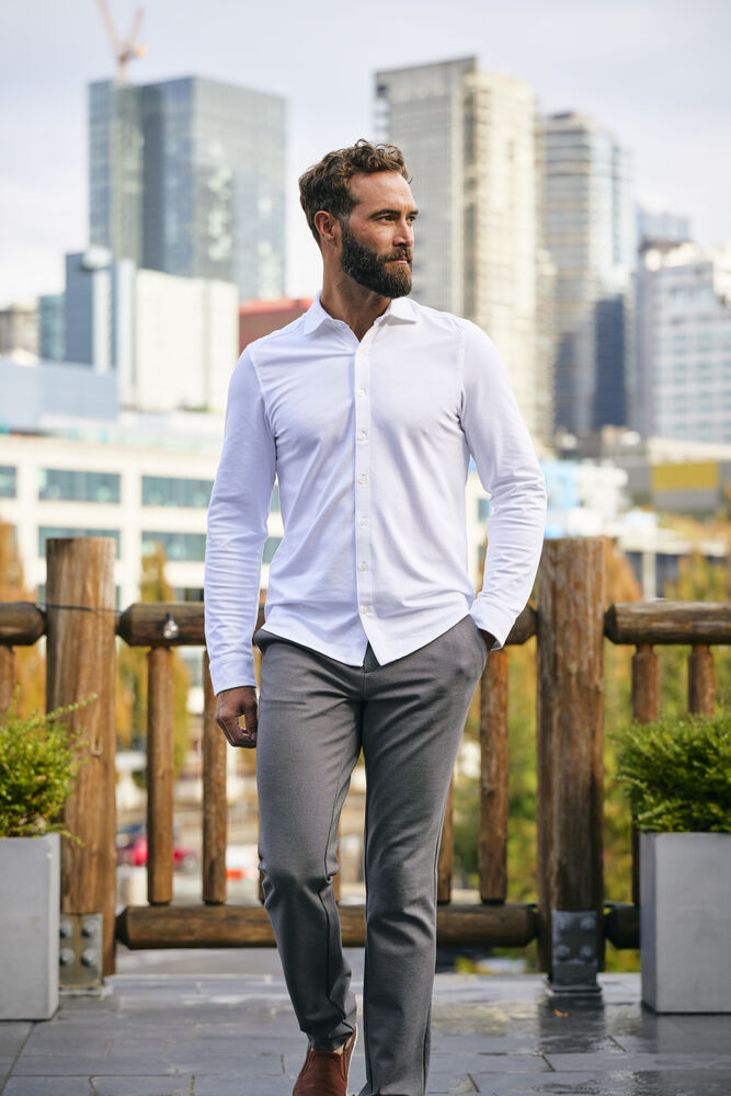 Cutter & Buck - Advantage Shirt Heren Beige 4XL