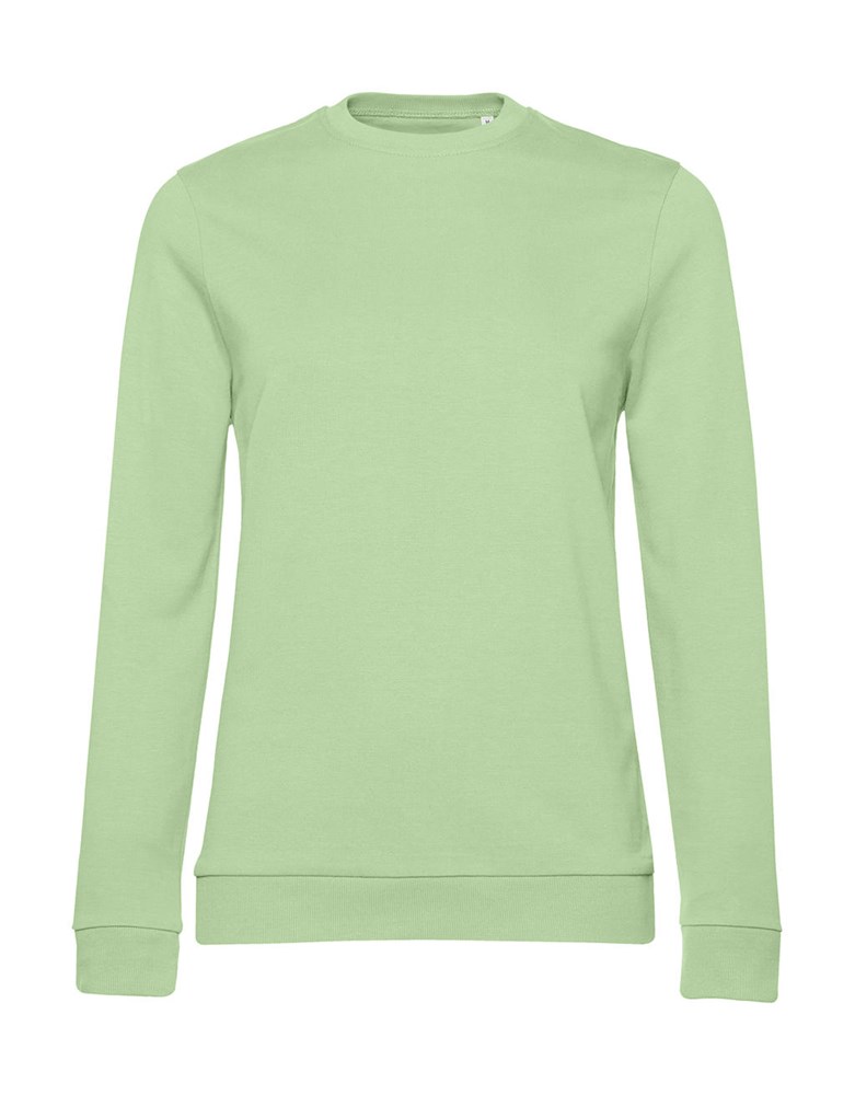 #Set In /women French Terry - Light Jade