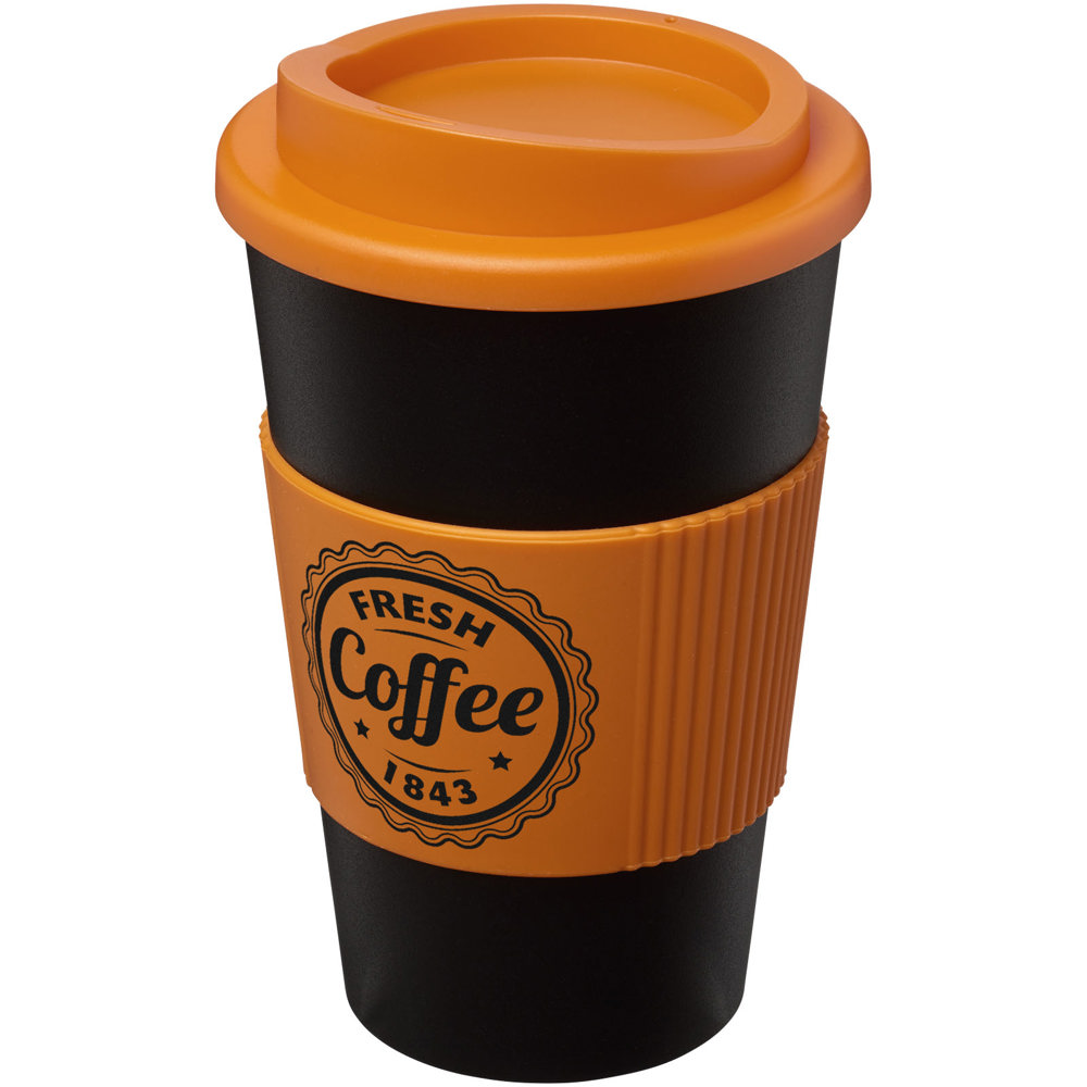Americano® 350 ml geïsoleerde beker met grip