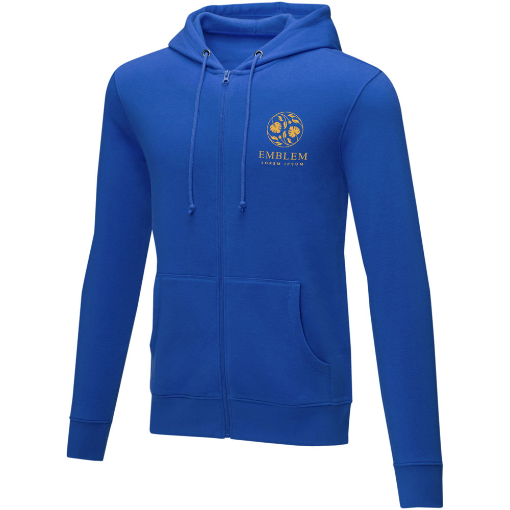 Charon heren hoodie met ritssluiting 