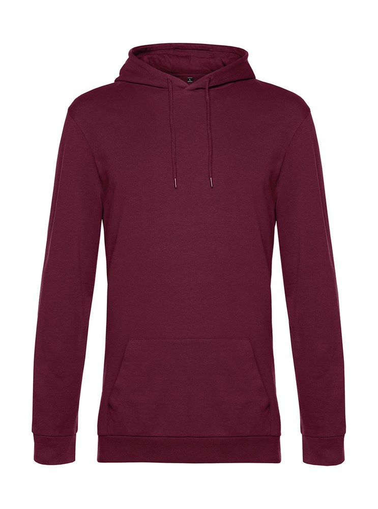 #Hoodie French Terry - Wine