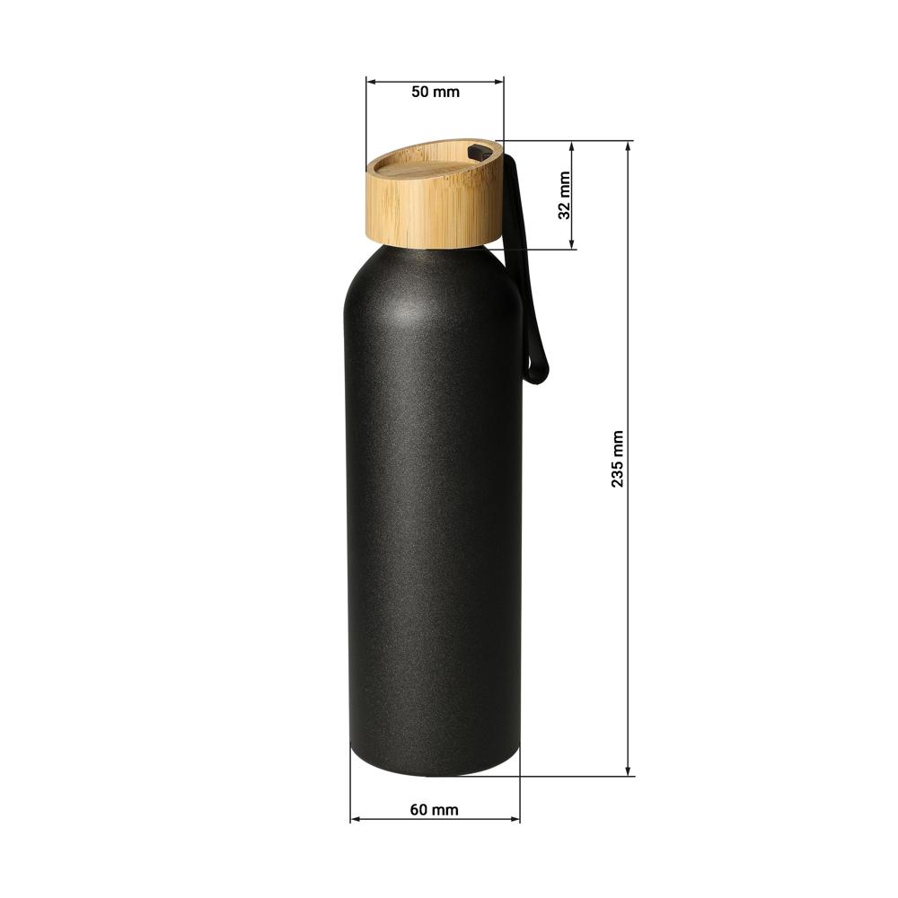 Aluminiumfles "Bamboo" 0,6 l