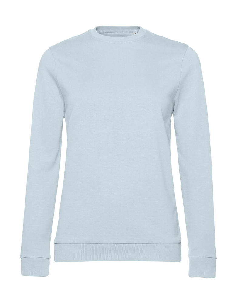 #Set In /women French Terry - Pure Sky