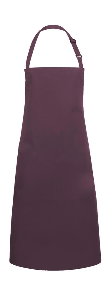 Bib Apron Basic - Aubergine