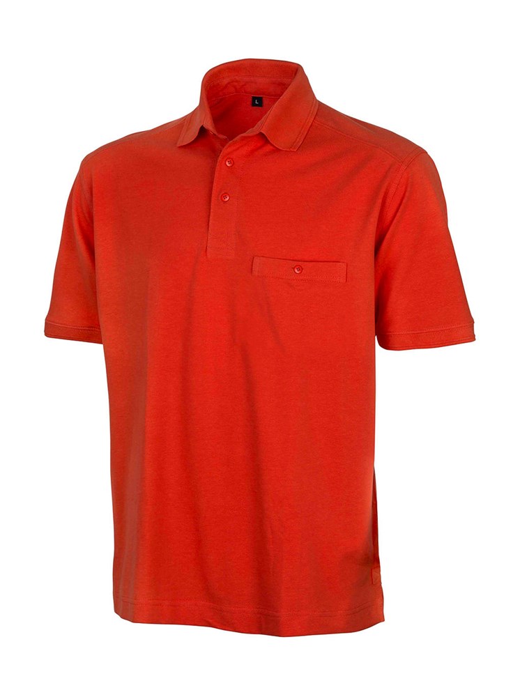 Apex Polo Shirt - Orange