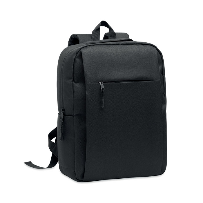 AKRAOS - RPET 15 inch laptop backpack - Zwart