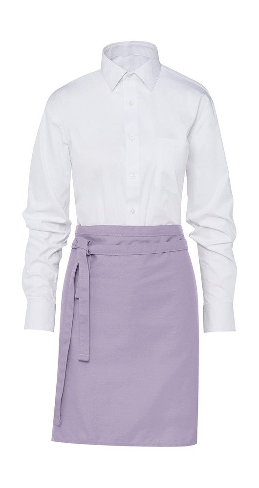 BRUSSELS Short Bistro Apron - Lavender