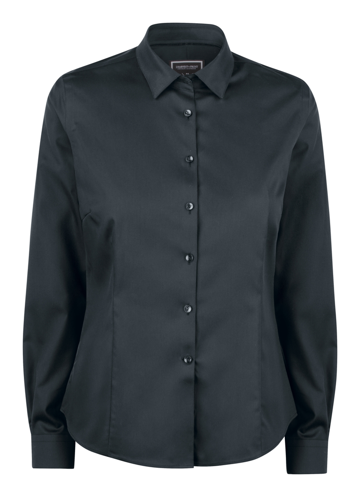 Black Bow 60  Hemd Dames - Zwart