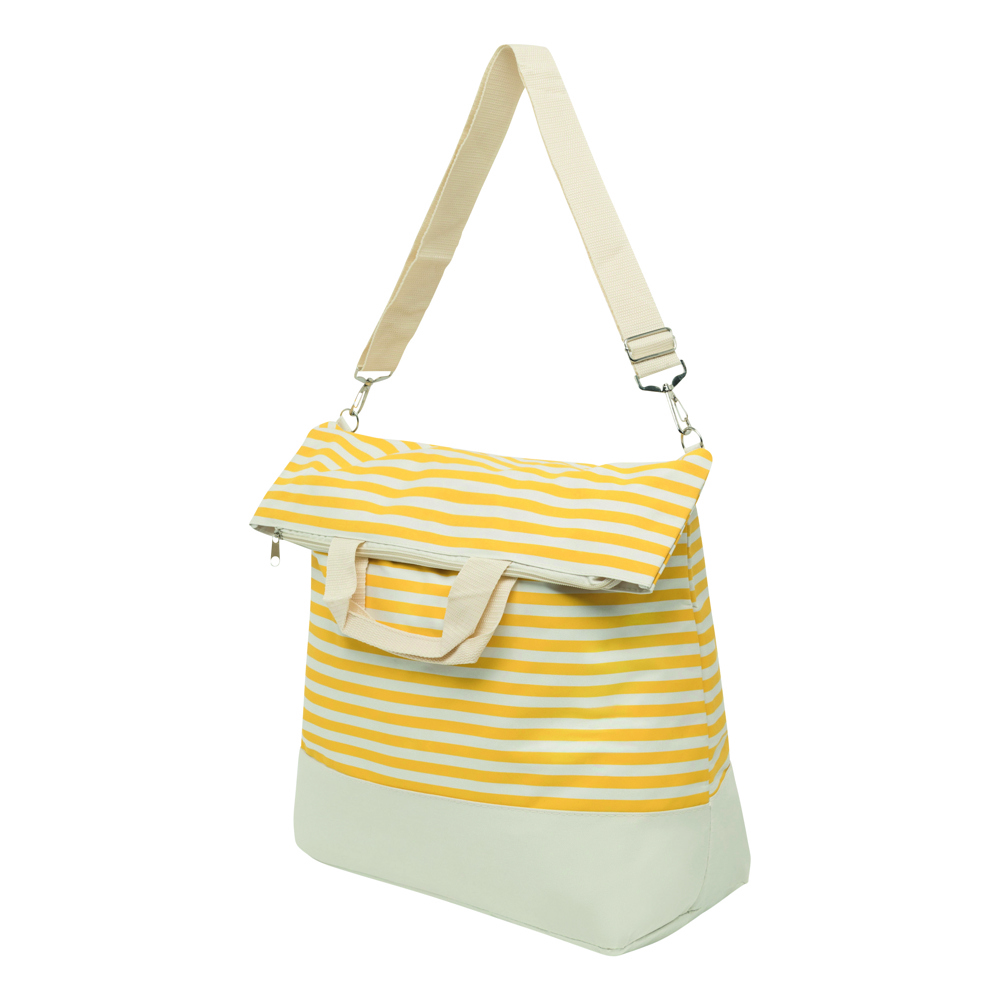 JUIST - Strandtas - beige, geel