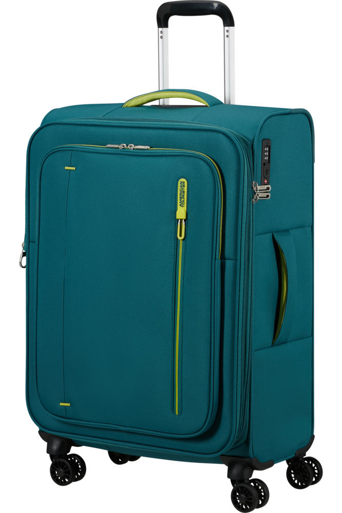 American Tourister Cloudrider Spinner M EXP. - Misty Teal