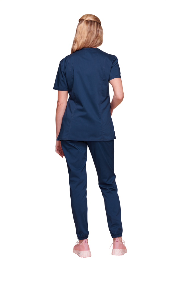 - Wikkeltop voor dames - Navy