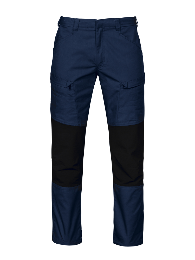 2520 STRETCHBROEK ZONDER KNIEZAKKEN - Marine