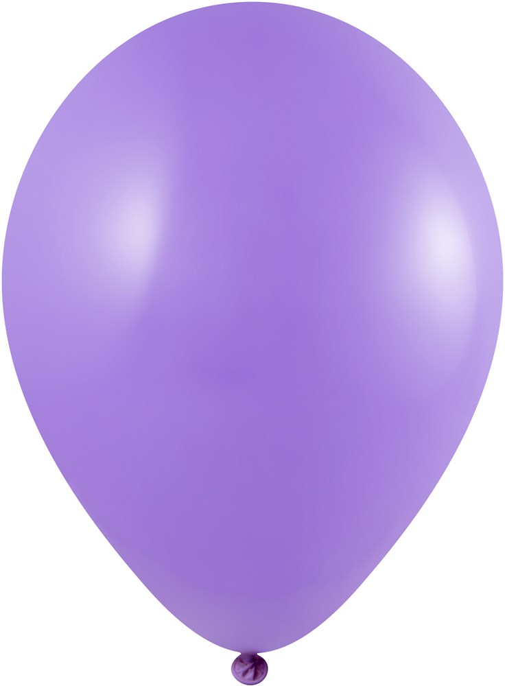 Ballonnen bedrukt 85/95 cm - Ø 33 cm - 11 inch - Lila (1070) Pastel (± PMS 2655)