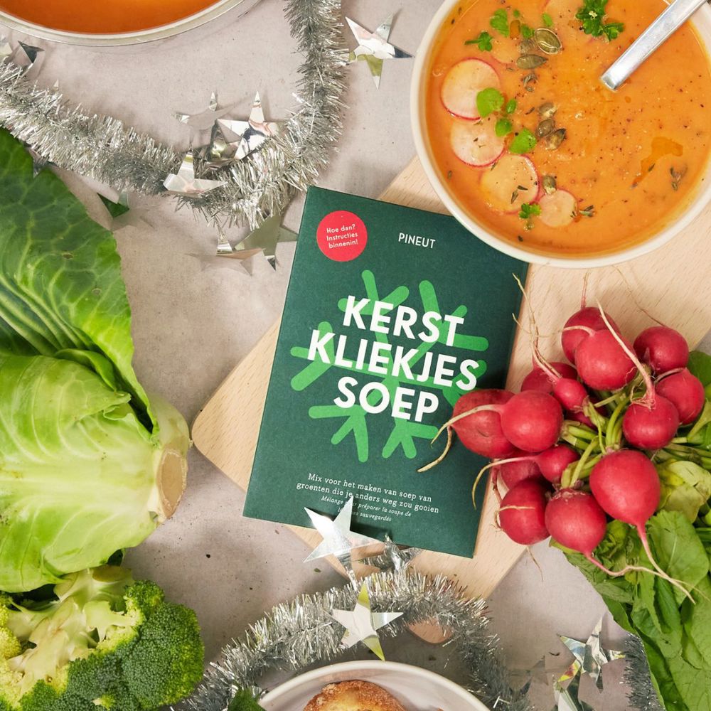 No waste starter per post | Kerstkliekjessoep - brievenbus cadeau