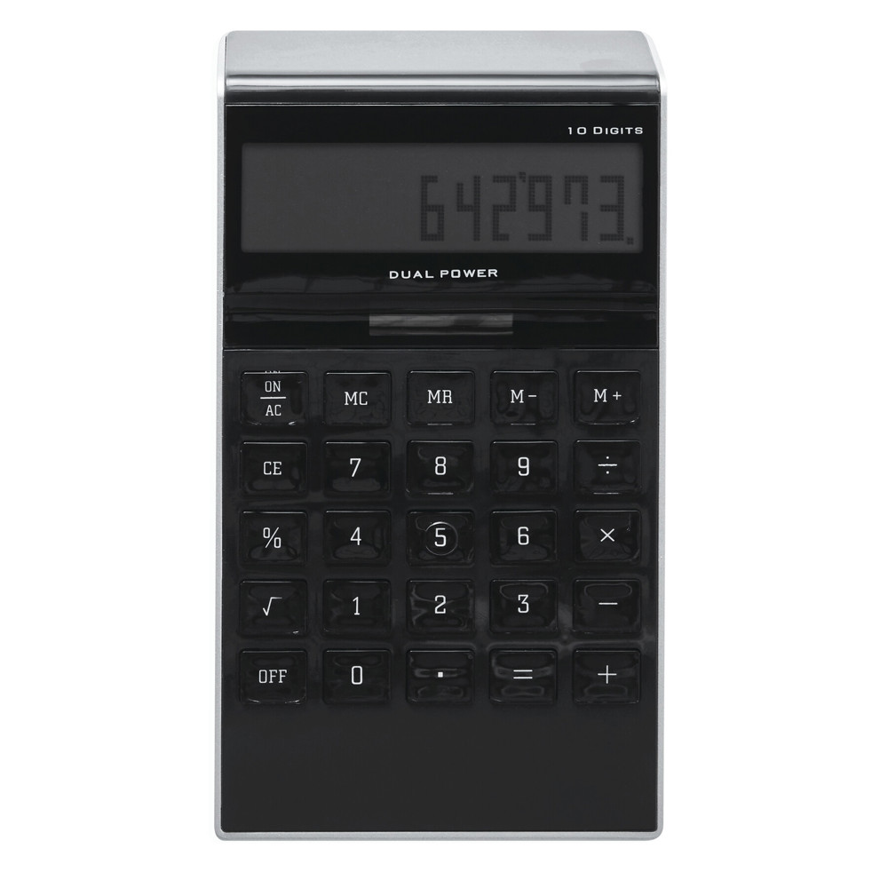 Dotty Matrix - Elegant vormgegeven dual-power calculator