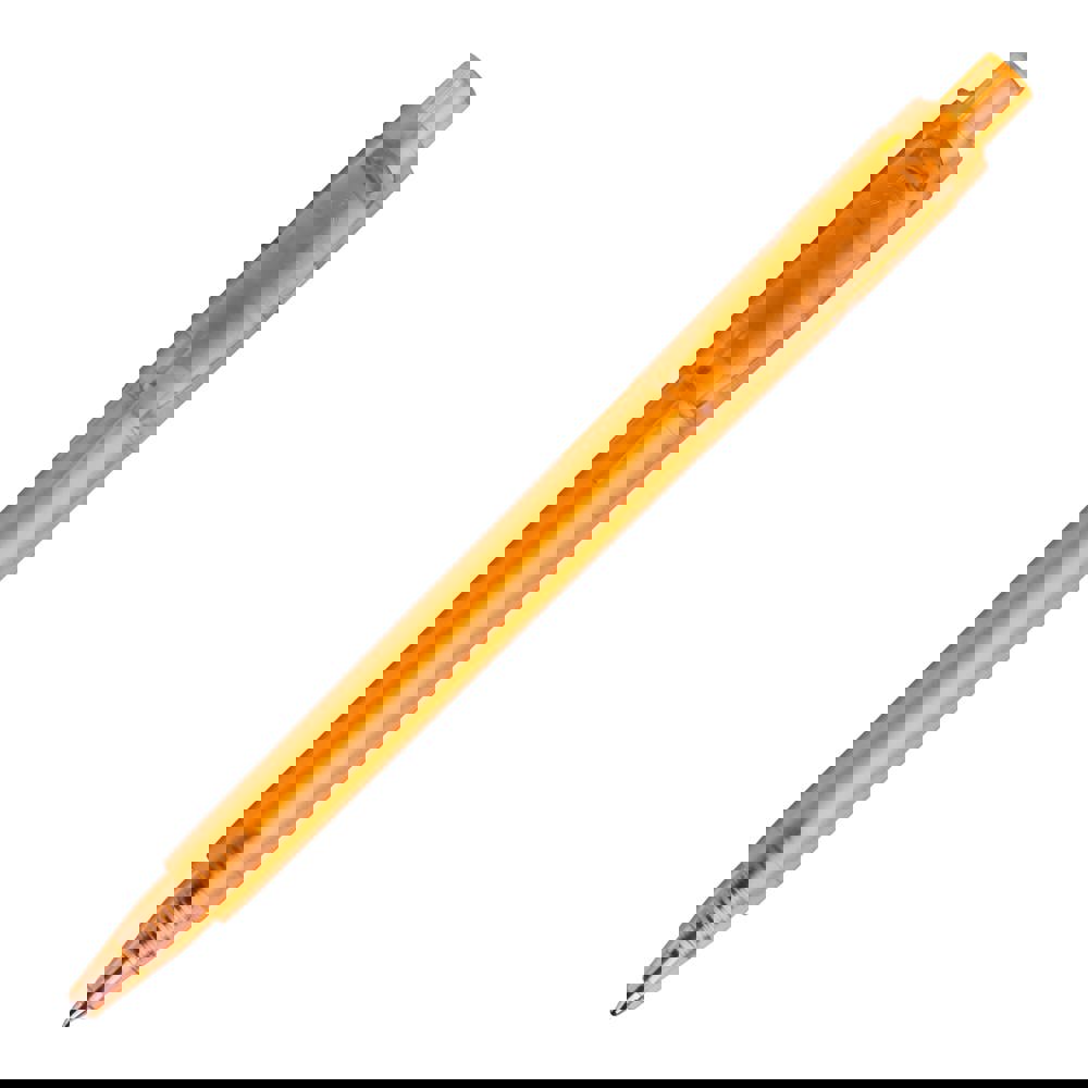 Balpen Baron '03 Happy Frosty - Transparant / Oranje