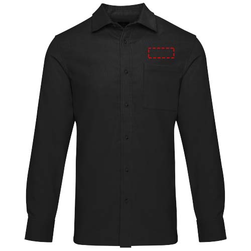 Alum corduroy uniseks overhemd