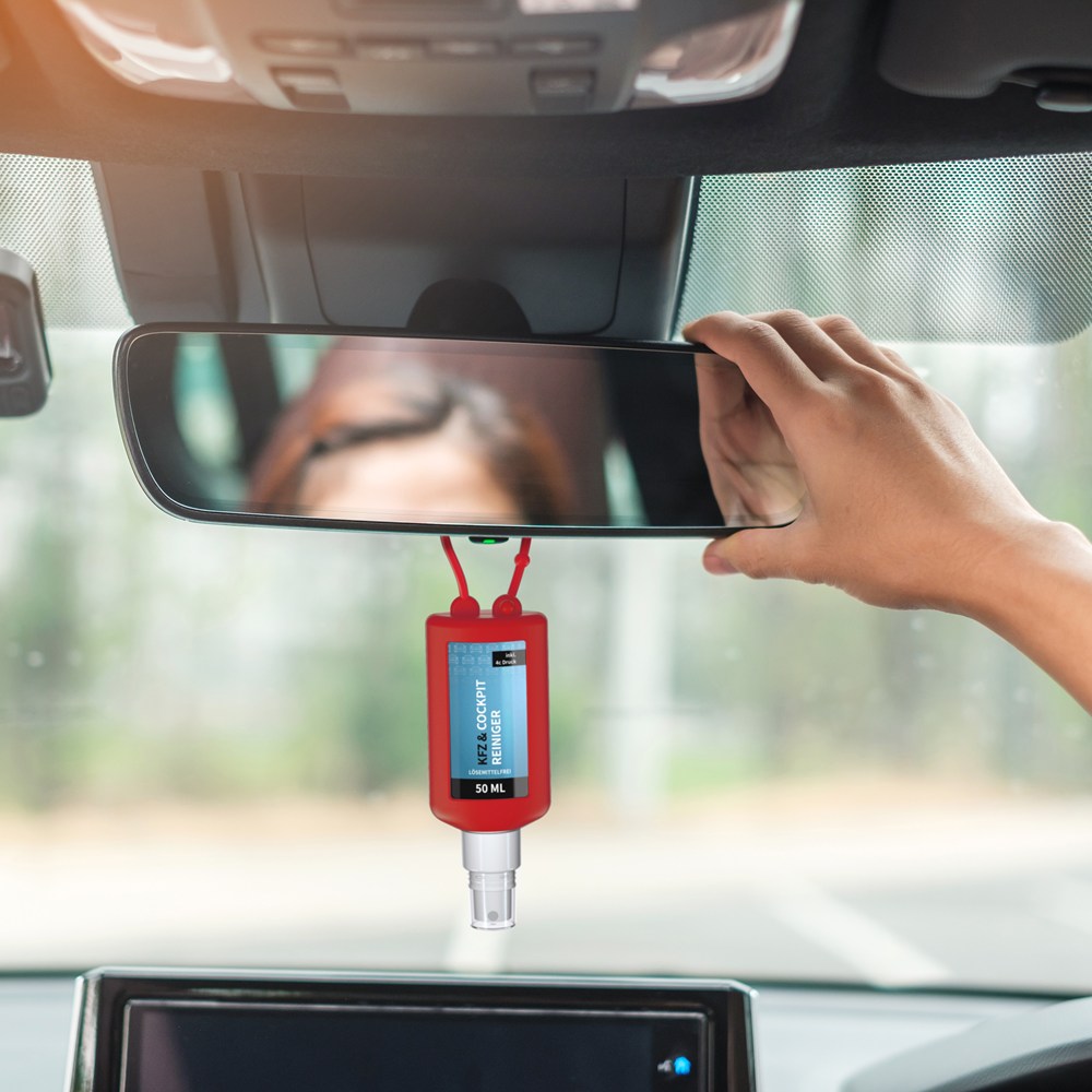 Car Cockpit Cleaner, 50 ml Bumper rood, Body Label (R-PET)