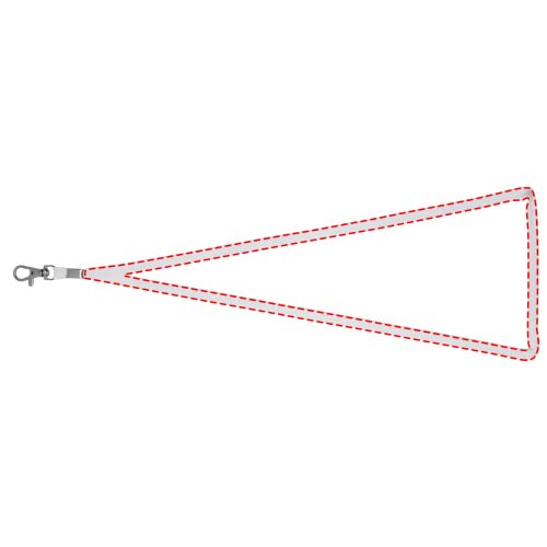 Ava buisvormige sublimatielanyard